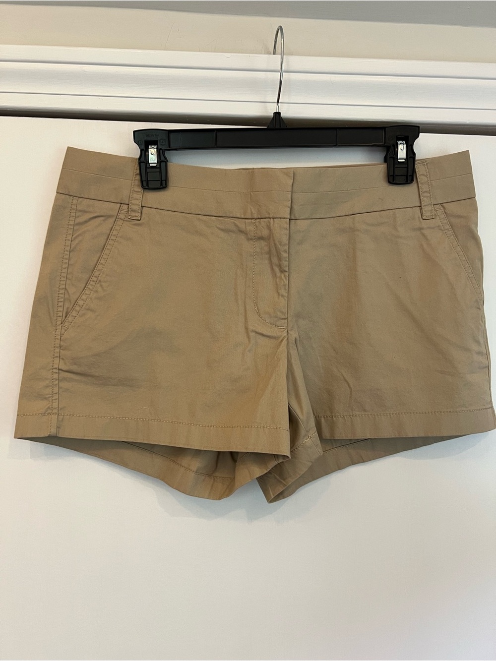 NWT JCrew Factory Chino shorts, 3-inch inseam, Khaki color, Size 10